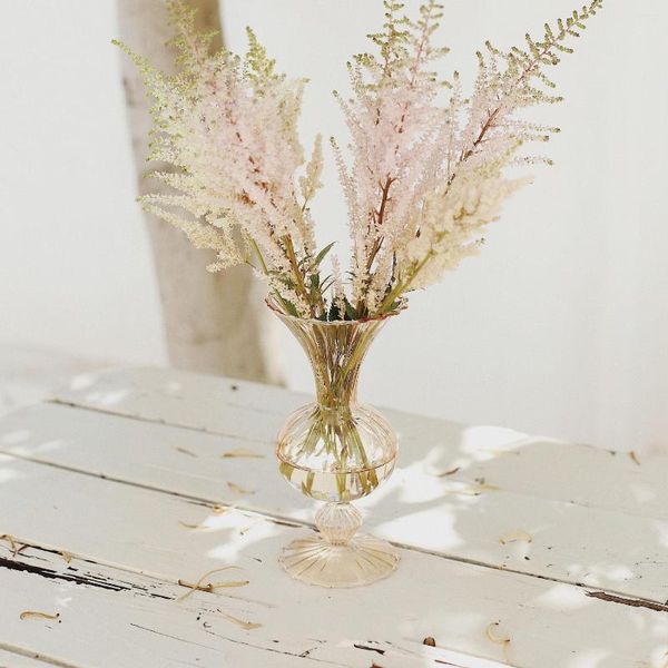 Вазы Цветочная ваза для украшения стола, гостиная, декоративные современные украшения ручной столешниц