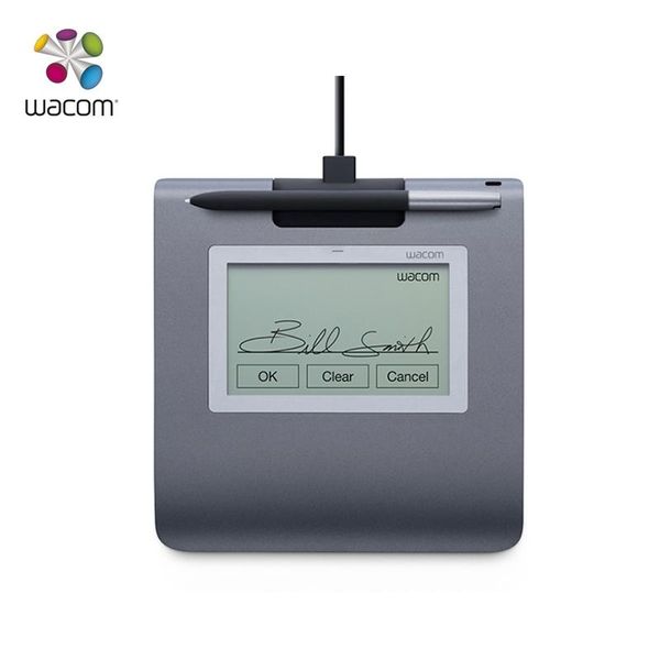 Compresse WACOM STU430 Monocromo LCD Signature Pad Set 4,5 pollici Grigio scuro 1 anno di garanzia