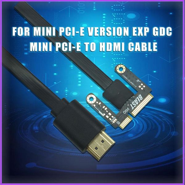 Станции Mini PCIe для HDMICAMATIBLE CABLE ADAPTER для Mini PCIE версии exp GDC Адаптер для ноутбука для ноутбука