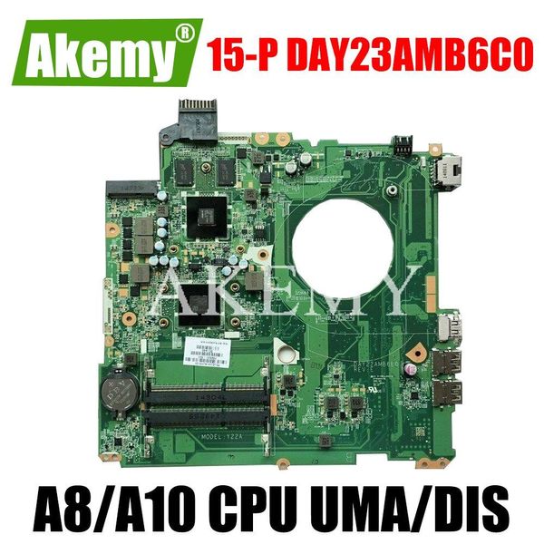 Placa -mãe DIA23AB6C0 Placa -mãe A85545M A105745M AMD CPU DDR3 para HP Pavilion 15p Laptop placa -mãe placa principal