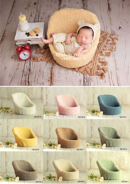 Keepsakes born Pography Prop Pose Mini Sofa Soft Copridivano in silicone Studio Baby Pography Accessori Prop Decorazione Sfondo 230526