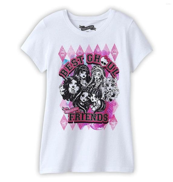 Camisetas masculinas Ghoul Friends Argyle Girls T-Shirt