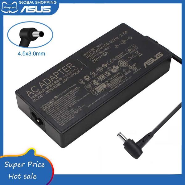 Adaptador 20V 6A 120W 4,5x3.0mm ADP120CH B carregador de laptop AD ADAPTOR PARA ASUS UX533 UX534 UX534F UX534FT UX534FA UX534FAC UX534FTC UX564