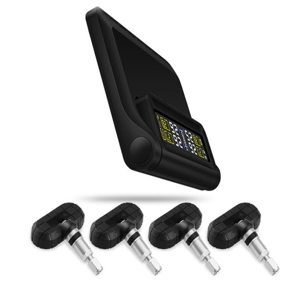 T680 Solar Energy Mini USB Carro Port Car Pressão Sensor de Pressão para Carros