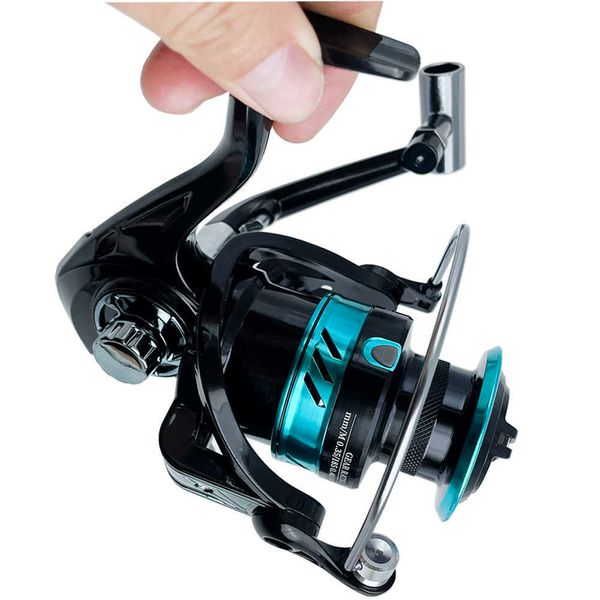 Acessórios Ghota Lure Fishing Reel 5.2 1 Reel rotativo Spool de liga CNC para ferramentas de pesca de baixo/truta com rigidez e peso leve P230529