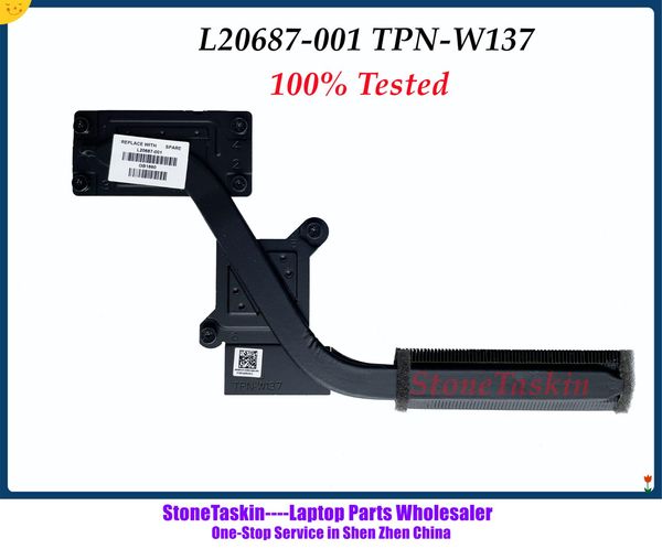 PADS Stonetaskin de alta qualidade L20687001 Para HP inveja de 17mbw Laptop CPU GPU Refrigere o dissipador de calor 100% testado