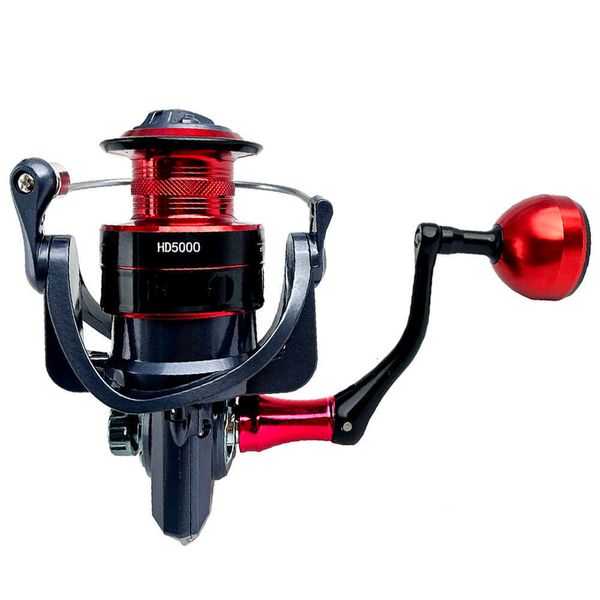 Acessórios de pesca em alta velocidade 2000 3000 4000 5000 6000 7000 Bait Base estável/rio Light River Fishing Reel P230529