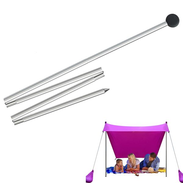 Gadgets ao ar livre Canopy Canopys Pólo de praia Pólo de praia Póis de suporte de suporte Top Ball Top Ball Hall Pólo para acampamento Pólo Tarp Support 230526