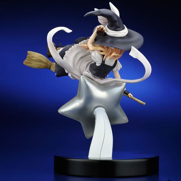 Giocattoli divertenti Anime Touhou Project Silent Sinner in Blue Kirisame Marisa Action PVC Figure Anime giapponese Figure Model Toys Doll Gi