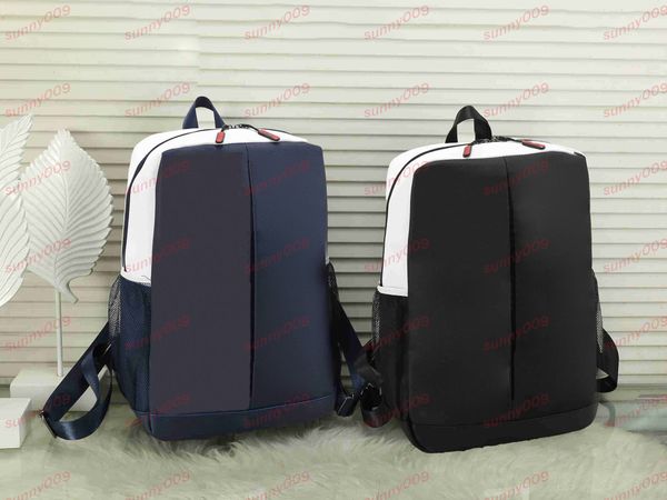 Brief-Rucksack mit zweifarbigen Nähten, Gepäcktasche, hochwertiger Designer-Rucksack, luxuriöse Trunk-Taschen, Hand-Reisetasche