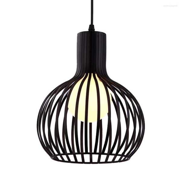 Pendelleuchten Retro Loft Einfache Lampe Moderne E27 Lichter Für Schlafzimmer Hängen Nordic Metall Lampenschirm Led-lampe Küche Licht