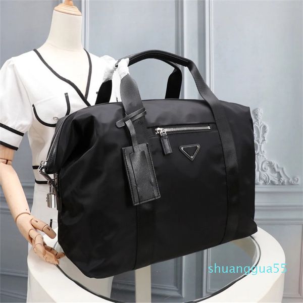 Designer Mens Duffel Bags Womens Crossboby Duffle Bag Borsa da viaggio con cerniera Borsa da viaggio in tessuto impermeabile in nylon nero Vuoi una foto originale contattami