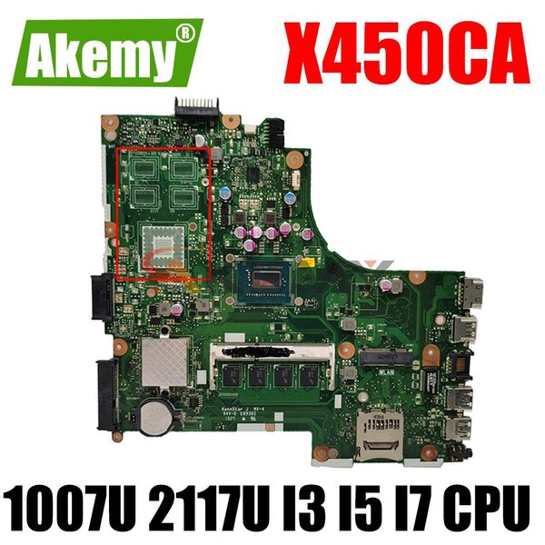 Scheda madre AKEMY X450CA Mainboard originale per ASUS X450CC X450VP X450CA X450C SCHEDA ATTENATURA MATURA