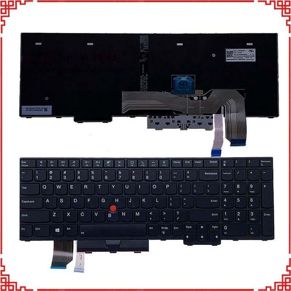 Stand Nuova tastiera retroilluminata inglese USA originale per Lenovo ThinkPad T15 P15S Laptop 5N20V78108 5N20V78907 5N20V77999