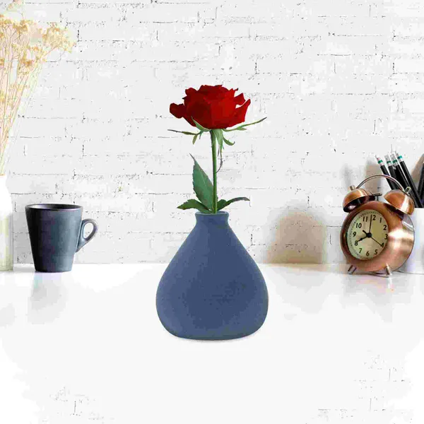 Vasen, Keramik-Blumenvase, dekorativer Flaschenbehälter für Zuhause