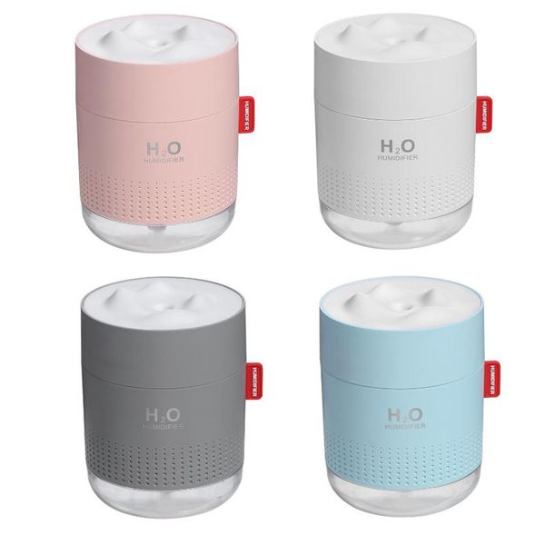 Mini umidificador portátil 500 ml pequeno umidificador de névoa fria umidificador de mesa USB com luz noturna para o quarto de viagem para o quarto de viagem em casa desligamento automático 2 modos de névoa