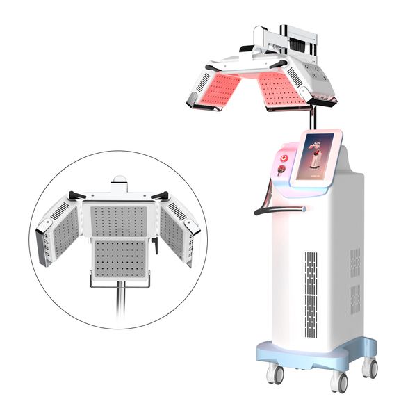 Dispositivo de crescimento capilar, terapia de baixo nível, tratamento para perda de cabelo, equipamento de crescimento, máquina de crescimento leve 650nm