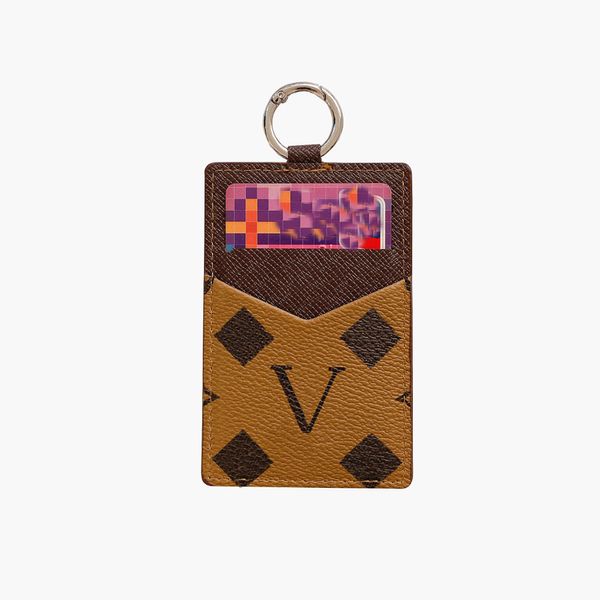 Neuer Keychains Designer High -End -Marke Printbag Clip Tracker Tragbare multifunktionale Universal -Karten -Kartuelle für Männer und Frauen