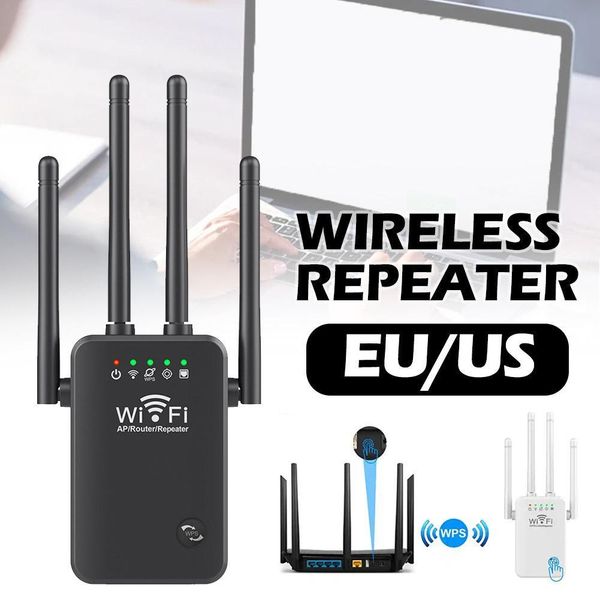 Router Wireless Wifi Repeater WiFi da 300 Mbps Router WiFi Booster 2.4G WiFi Long Range Extender 5G WiFi Signal Amplificatore Repeater Wifi