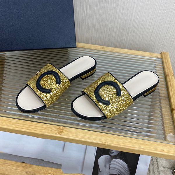 Damen-Flats, superglänzendes Stück, Vamp-Leder innen, Strass-Schnalle, Hausschuhe, Badezimmer, Pool, Reisen, Must-Have, Freizeitschuhe, Strandschuh, Tangas, Ballettschuh, 35–41