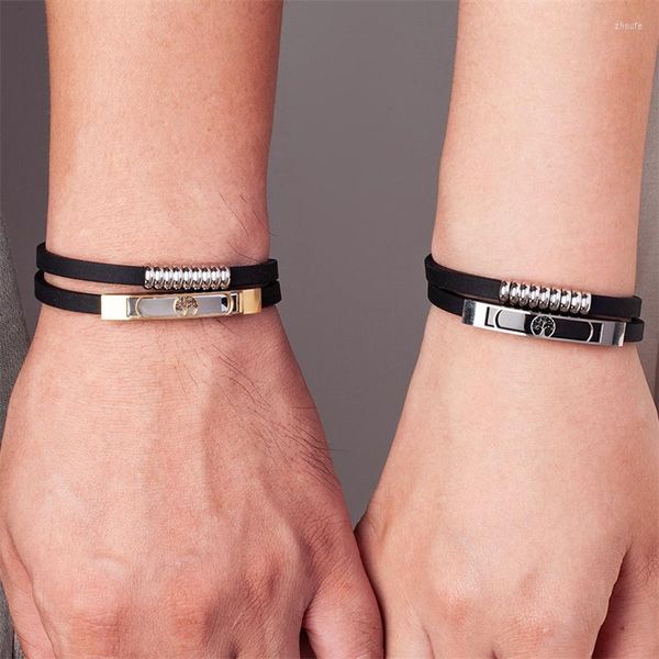 Charm-Armbänder, inspirierender Baum des Lebens, für Frauen, Weihnachten, Geburtstag, Schmuck, Geschenke, Teenager-Mädchen, Stahlmanschetten-Gummiarmbänder