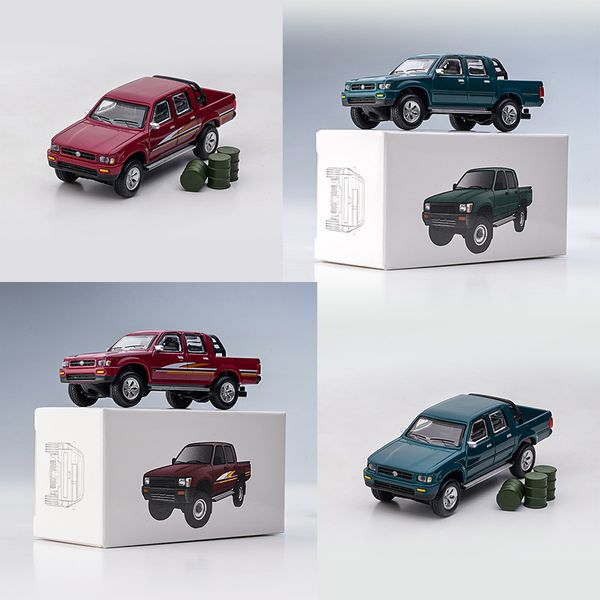 Diecast Model Car JKM 1/64 Hulix Model Car Ligo do carro Diecast Classic Off-road Veículos de captação brinquedos em miniatura para crianças adultos meninos presentes 230526