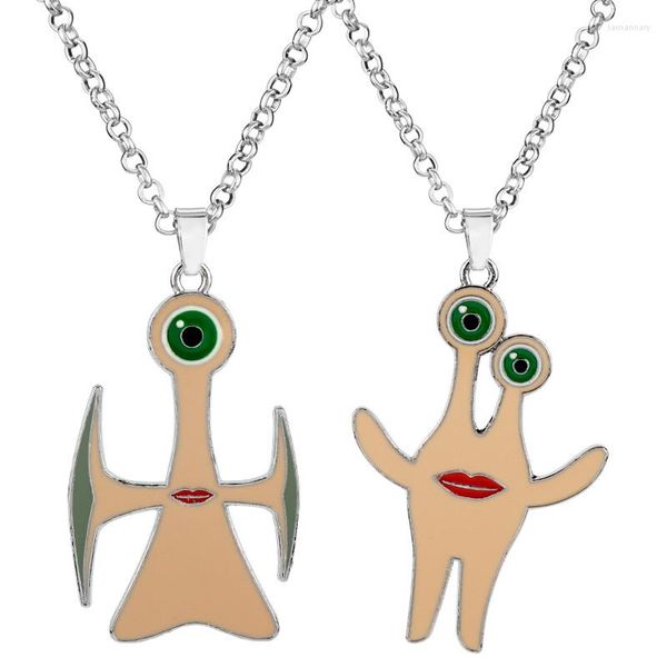 Ketten Japanische Cartoon Anime Parasyte The Maxim Anhänger Halskette Schmuckstück Emaille Metall Kreative Schmuck Accessoires Geschenk