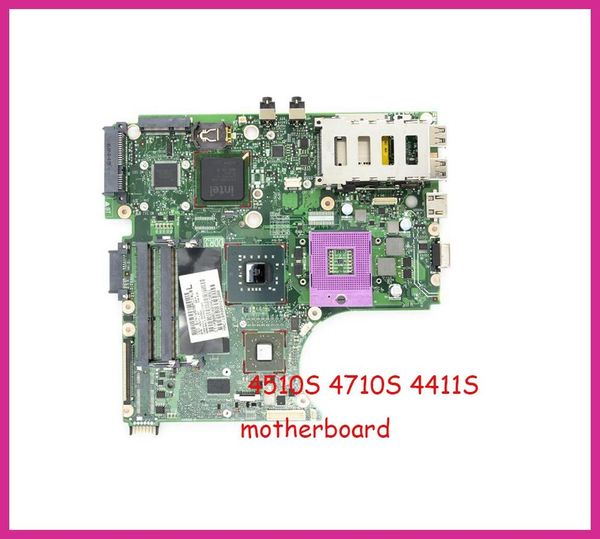 Placa -mãe CPU grátis 6050A2297301 583077001 Para HP Probeok 4510s 4710S 4411S Laptop Placa -mãe PM45 DDR3 ATI GPU Placa principal