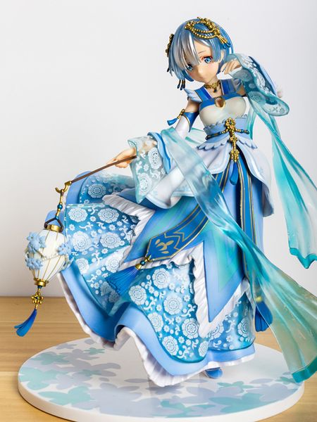 Lustige Spielzeuge Anime Re Zero-Starting Life in Another World Rem Hanfu PVC Action Figure Anime Sexy Figur Modell Spielzeug Sammlung Dol