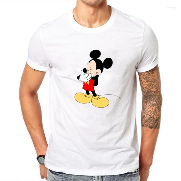 Camisetas masculinas homens interessantes risam secretamente Tees de camisetas homme tops hip hop casual engraçado desenho animado amantes de camisetas camisa harajuku