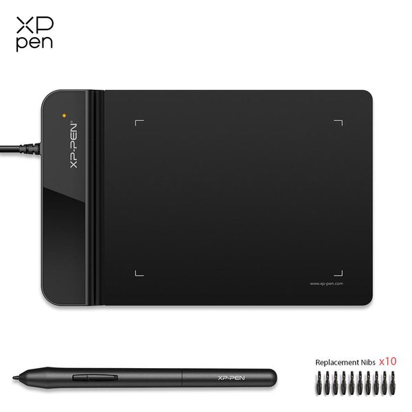 Comprimidos xppen g430s desenho comprimido de 4x3 polegadas tablet gráfico tablet digital 8192 mini tablet de nível para jogo de osu com caneta sem bateria