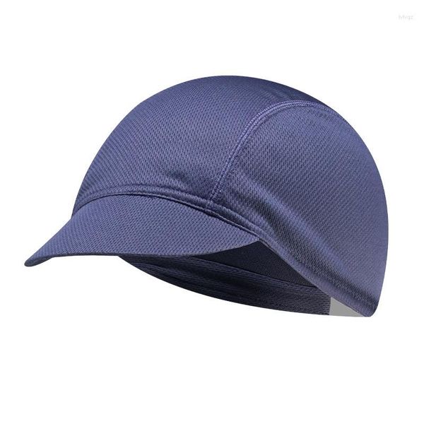 Cappellini da ciclismo Sole esterno Parti antipolvere portatili Protezione da equitazione Protezione Cappello elastico estivo Ciclismo Bici a rete tinta unita