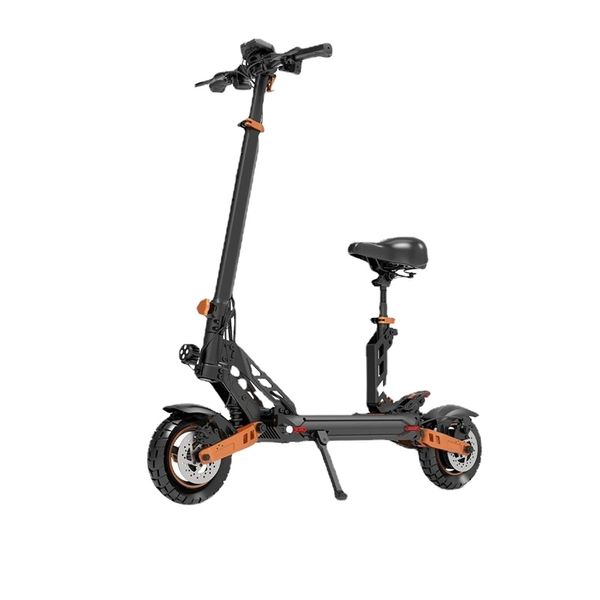 Scooter elettrico per adulti Velocità massima motore 1000 W 55 km / h Batteria 48 V 20 Ah Scooter elettrico pieghevole fuoristrada da 10 pollici