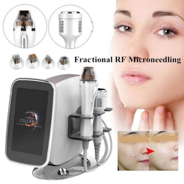 Gold Micro Needle Machine Radiofrequenza Microneedle Rimozione dell'acne Sollevamento e rafforzamento della pelle Attrezzatura di bellezza frazionata Rf