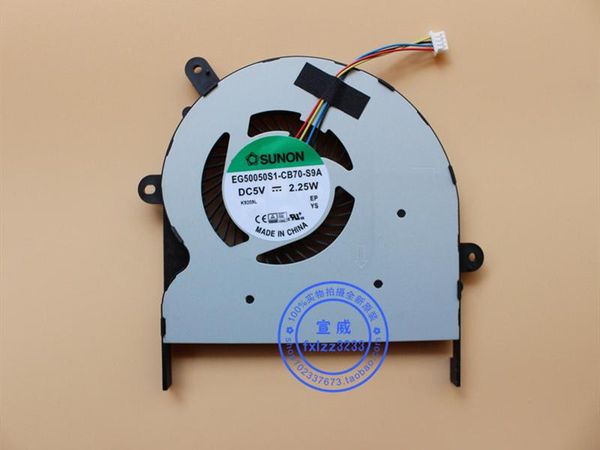 Pads Новый вентилятор CPU Cooler для ASUS F402B F402BAEB94 E402B EG50050S1CB70S9A DC 5V 2,25W 16A0055 Радиатор