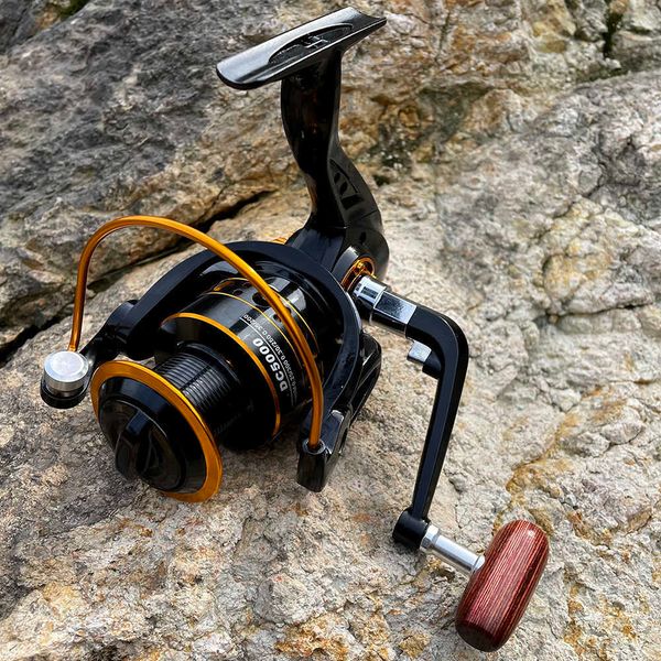 Accesorios Ghota Sea Spinning DC/YO 1000-7000 Cabueño de metal Sail Water Parting Fishing Reel Distancia P230529