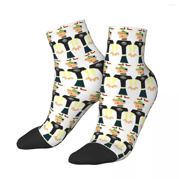 Herrensocken Duncan Total Drama Cooles BMO-Spiel Unisex Winter Radfahren Happy Street Style Crazy Sock