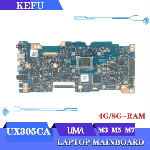 Scheda madre Kefu Mainboard originale UX305C per Asus ZenBook UX305CA U305CA Laptop Madono M3 M5 M7 M7 4GB/8GBRAM MAINTERTHORTHBOARD TEST OK