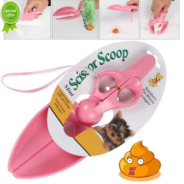 New Pet Dog Cat Pooper Scooper Forbici Style Poop Scoop Outdoor Cleaner Rifiuti Pick Up Conveniente rifiuti animali per forniture per cani