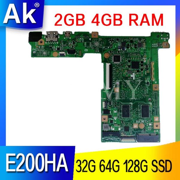 Scheda madre E200HA Mainboard 2 GB 4 GB RAM 32G 64G 128G SSD E200HA SCHEDA SCHEDA PER ASUS E200H E200H
