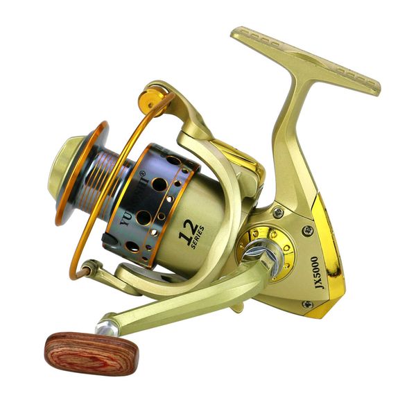 JOSBY New JX Golden 1000-7000 Series Rotary Reel Metal Durable Salt Water Fishing Accessories P230529