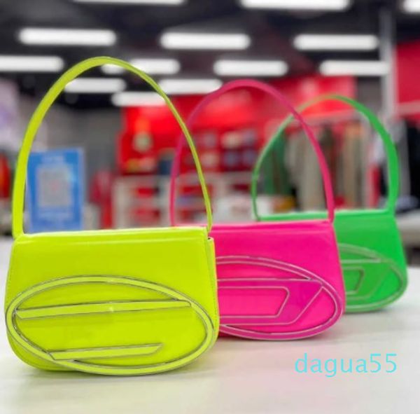 die designer bag Fluorescent Underarm Jingle Bag Borse da sera primaverili Messenger a tracolla Mini borsa quadrata portatile