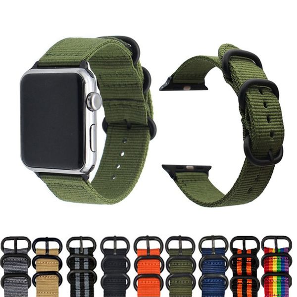 Mode Nylon Band für Apple Watch Serie Ultra Outdoor Schnalle Uhrenarmband für iWatch 8 7 6 5 4 3 38 40 41 42 44 45 49mm Strap zubehör