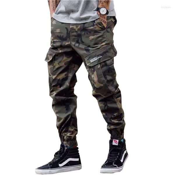 Мужские брюки 2023 модная мужская уличная одежда мужская джинсы Jogger Youth Casual Angle Boot Cut European