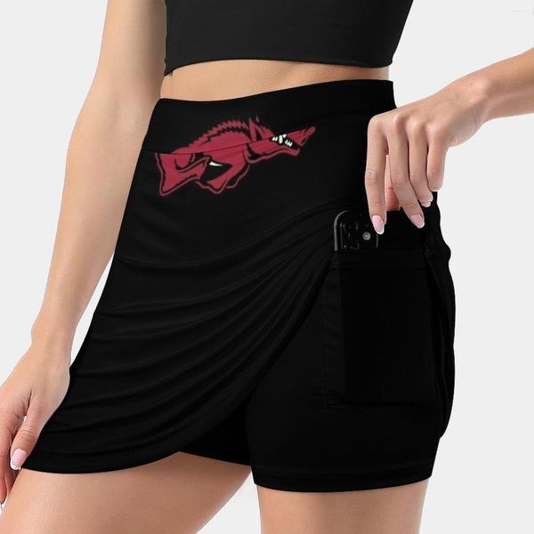 SKIRTS Merch Salia feminina Sport Skort com Pocket Fashion Corean Style 4xl Basketball University