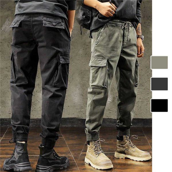 2023 New Goods Calças Y2k Tactical Military Cargo Pants Masculino de Alta Qualidade Ao Ar Livre Hip Hop Work Stacking Macarrão Plano P230529