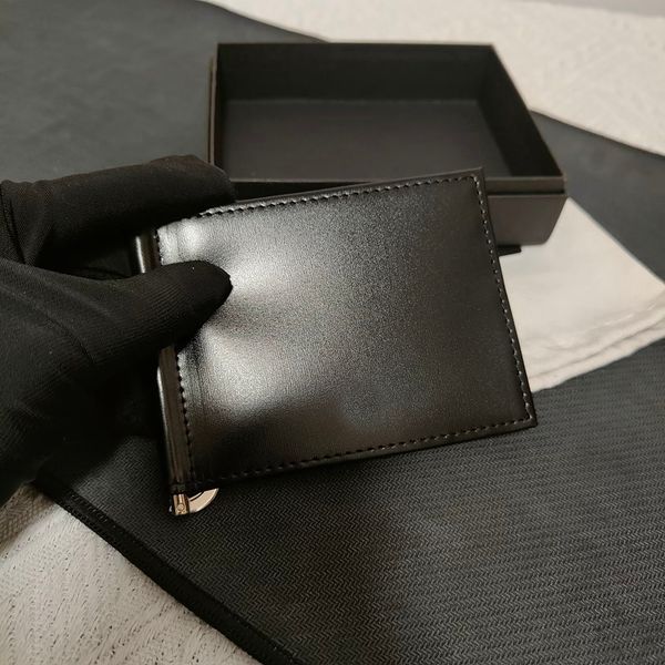 Herren-Designer-Geldbörse, Kreditkartenetui, Münzgeldbörse, luxuriöse Damen-Umschlagtasche, Leder-Bargeld-Scheckhalter mit Originaletui, glattes Passbuch-Visitenkartenetui