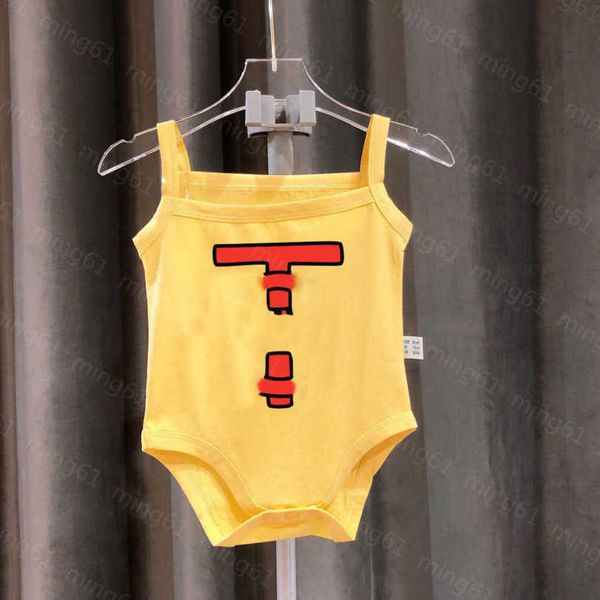 23ss Designer-Babykleidung, neue Babykleidung, Neugeborenen-Einteiler, Baby-Tragetasche, Po-Anzug, Krabbelanzug, Bären-Logo-Druck, Kletteranzug, einteilig, Ha-Kleidung, Kleidung für Neugeborene, A1