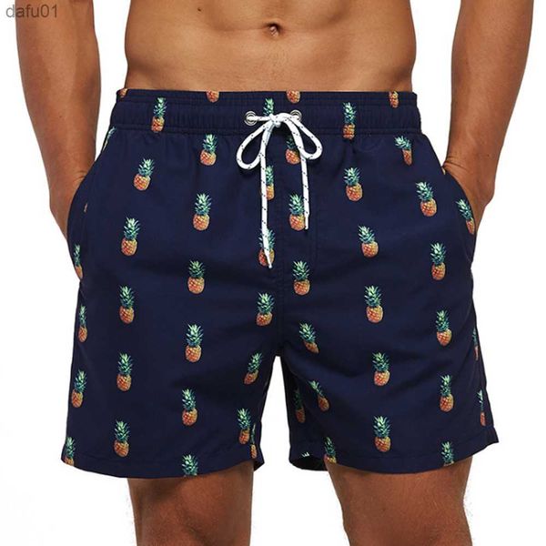 Shorts masculinos praia de verão praia curta tronco de natação homens nado de banho de banho de banho de vôlei esportes surfing shorts praia de tamanho grande 4xl l230520