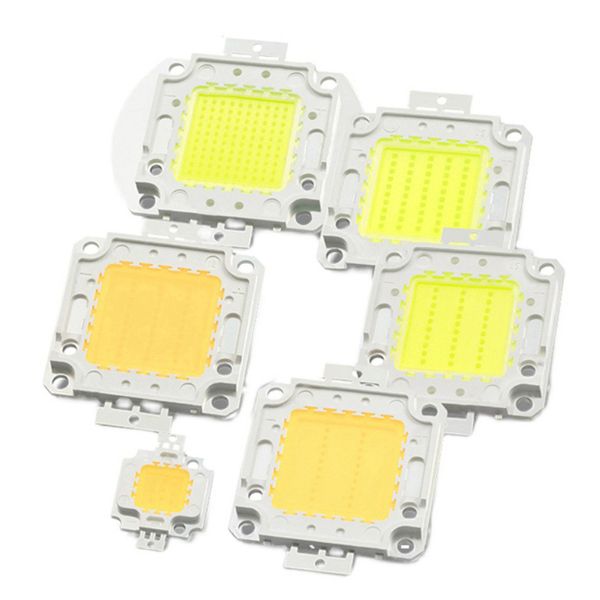 Chip LED COB ad alta potenza Perline led Sorgente luminosa 30MIL 35MIL 45MIL 10W 20W 30W 50W 70W 80W 100W Diodo Bianco caldo 3000-3500K Luce diurna Natrual White 4000-4500K Crestech168